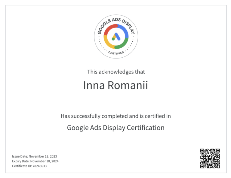 display-certification